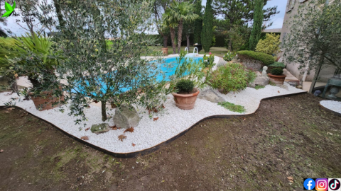 L'Entreprise Aux Charmes du Jardin vous propose la création de massifs à Vaugneray (69)